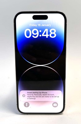 Lot iPhone 14 Pro 128GB Silver (cracked)