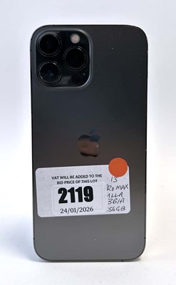 Lot iPhone 13 Pro Max 256GB Graphite