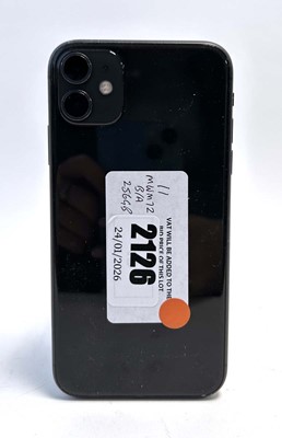 Lot iPhone 11 256GB Black