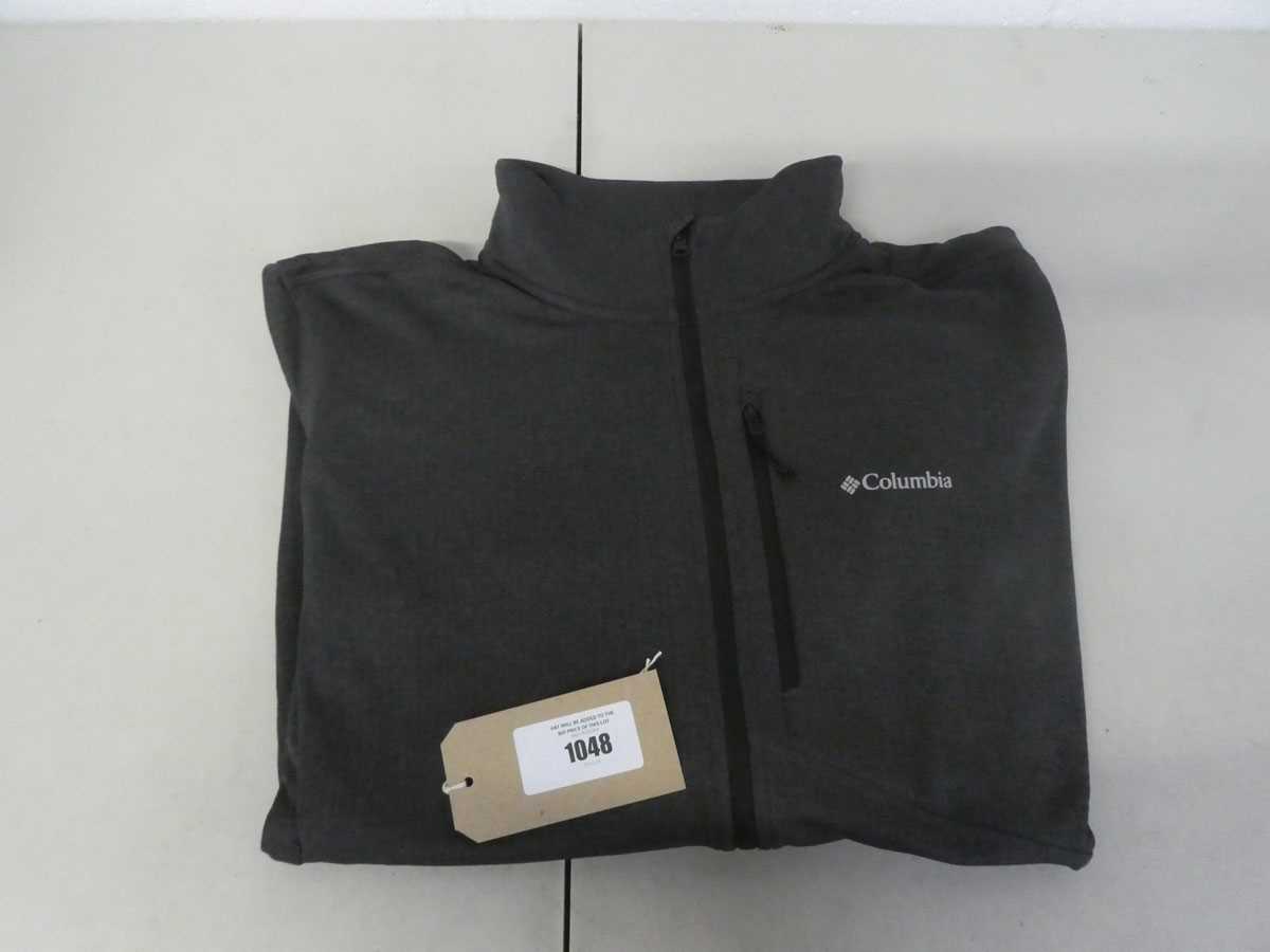 Lot A Columbia full zip jacket in grey ( size XL)