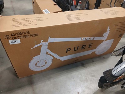 Lot 4044 - Boxed Pure Air electric scooter
