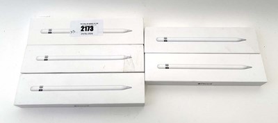 Lot 5x boxed Apple Pencil 1st Gens
