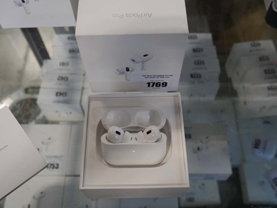 Lot 1607 - Apple Airpods Pro (2nd Generation), boxed with...