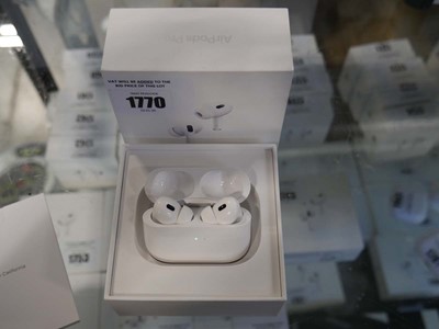 Lot 1606 - Apple Airpods Pro (2nd Generation), boxed with...