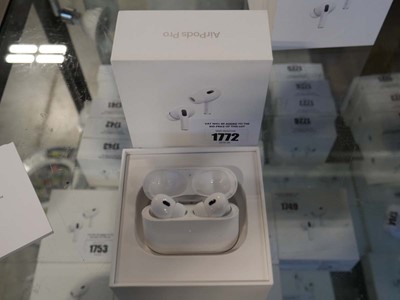 Lot 1604 - Apple Airpods Pro (2nd Generation), boxed with...