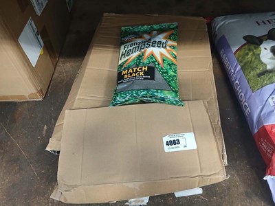 Lot 4083 - Box of Dynamite Frenzied hempseed fishing bait