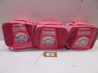 Lot 3 x Soap & Glory 'The Glam-Packed Showstopper'...