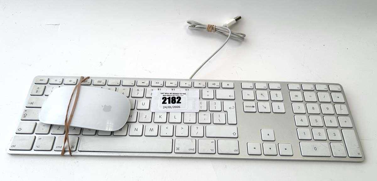 Lot Apple Magic Keyboard A1243 and Magic Mouse A1657