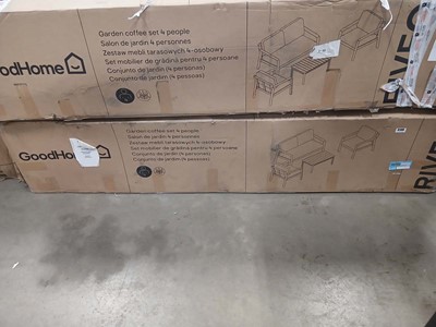 Lot 4146 - Good Home outdoor 4 seater garden set