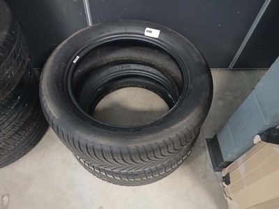 Lot 4148 - 2 Good Year 17in tires