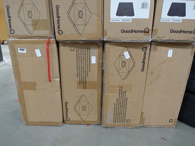 Lot 4153 - 4 boxed Good Home square parasol bases