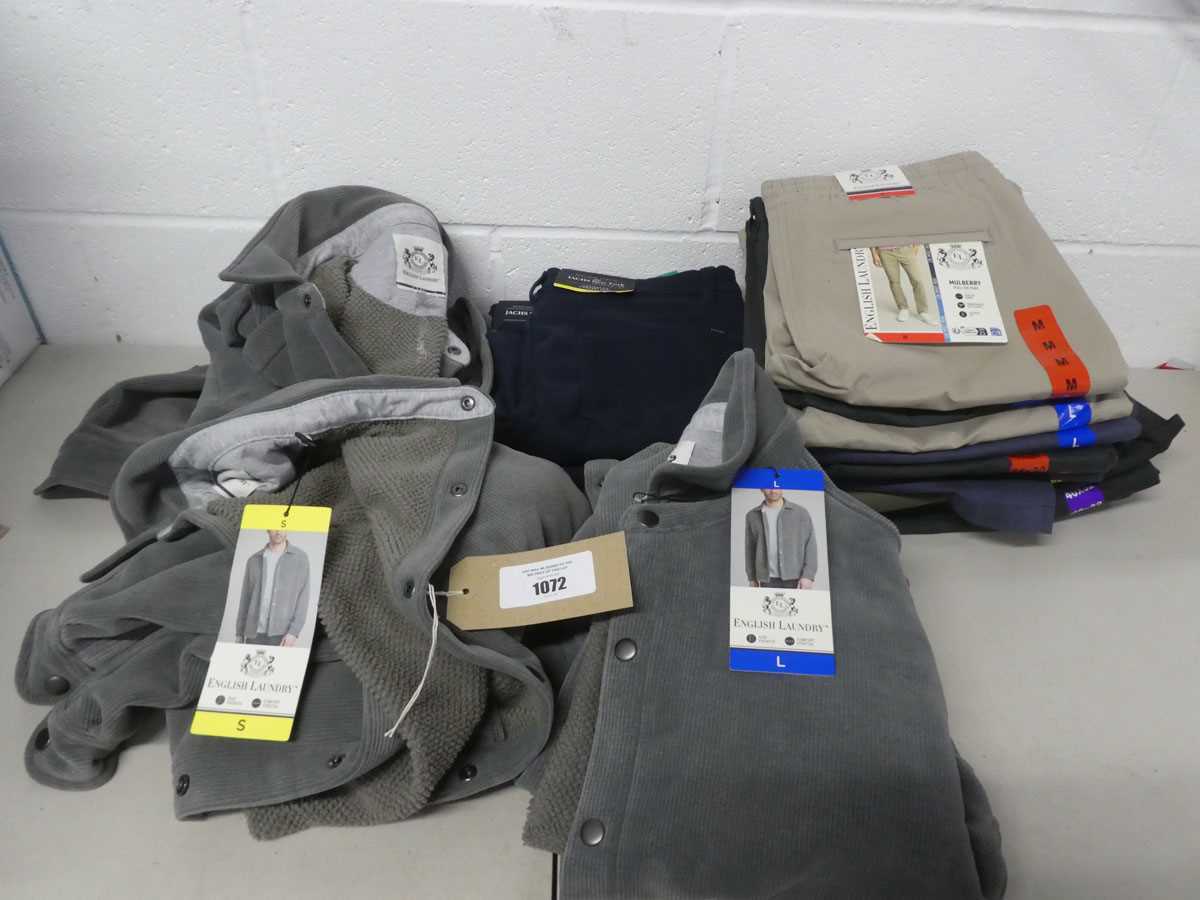 Lot Approx. 16 items of mens clothing to include...