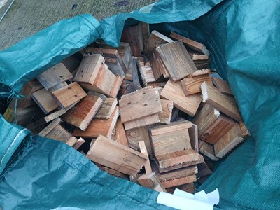 Lot 4171 - Dumpy bag of wood offcuts
