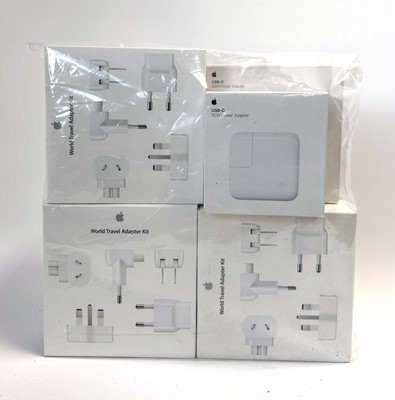 Lot 3x Apple World Travel Adapter Kits, 2x USB-C...