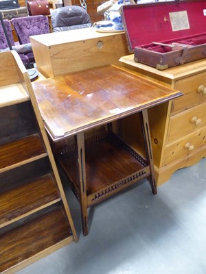 Lot 5130 - Edwardian 2 tier side table