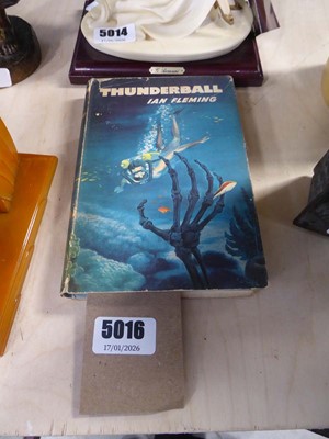 Lot 5016 - Ian Fleming hardback Thunderball book