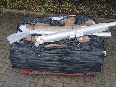 Lot 4184 - Pallet containing a quantity of stainless...