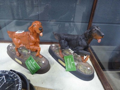 Lot 5019 - Pair of Royal Doulton figures, 2 setters