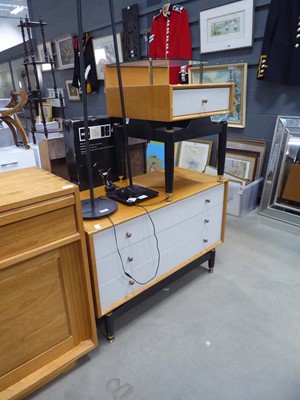 Lot 5152 - G Plan chest of 3 drawers plus a matching...