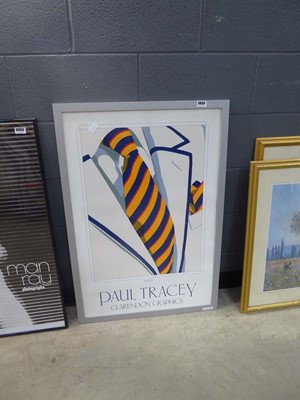Lot 5034 - Paul Tracey advertising poster
