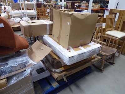 Lot 5157 - Pallet with qty of furniture parts