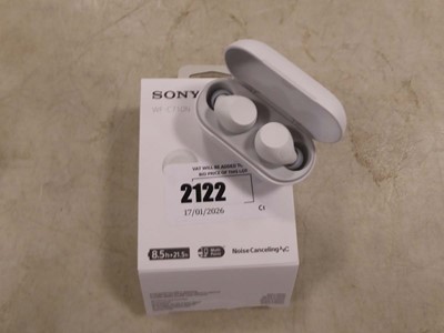 Lot 2122 - Boxed pair of Sony WFC 710N noise cancelling...
