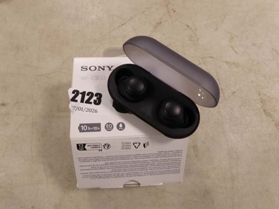 Lot 2123 - Boxed pair of Sony WFC500 noise cancelling ear...
