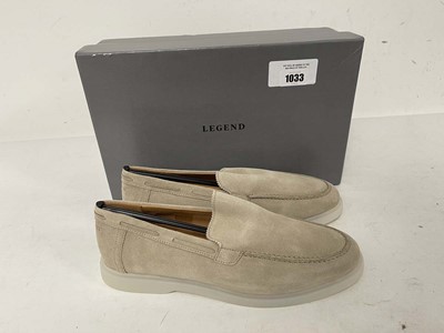Lot Legend loafers in beige size UK9 - boxed