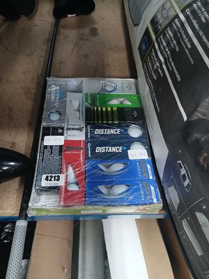 Lot 4213 - Box of golf balls