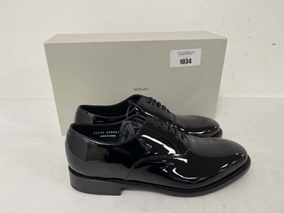 Lot Morjas the Oxford black patent leather shoes...