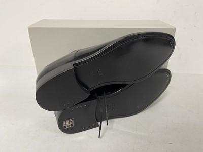 Lot Morjas the Oxford black patent leather shoes...