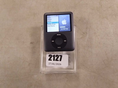 Lot 2127 - Apple iPod, 8GB, serial no. 5U738NGYXX