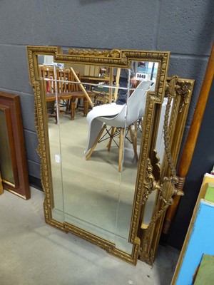 Lot 5049 - 2 rectangular mirrors in gilt frame