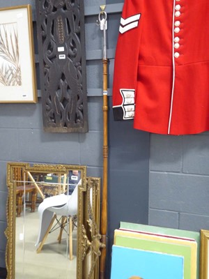 Lot 5050 - Crozier turned fruitwood staff