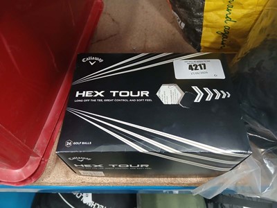 Lot 4217 - Box of Callaway Hex Tour golf balls