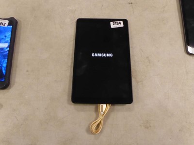 Lot 2134 - Samsung SMT595 tablet with cable