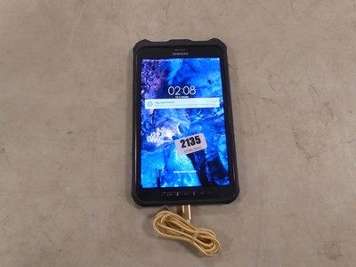 Lot 2135 - Samsung table with cable