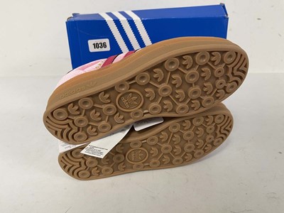 Lot Adidas children's gazelle bold trainers in...