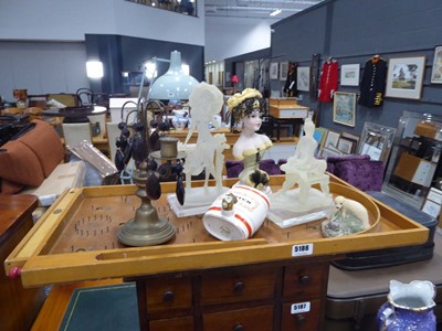 Lot 5186 - Bagatelle board plus a Wade Scotch whiskey...