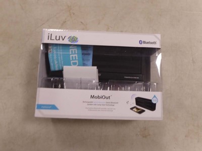 Lot 2139 - 4 boxed iLuv Mobiout rechargeable splash...
