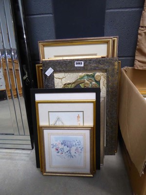 Lot 5063 - Quantity of paintings and prints, to include...