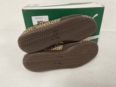 Lot Puma speedcat wild trainers in chocolate size...