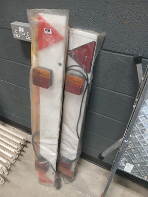 Lot 4234 - Three trailer lighting boards