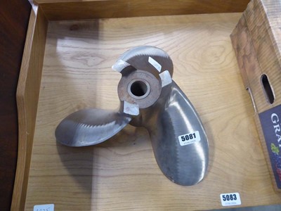 Lot 5081 - Metal boat propeller