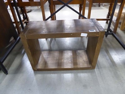Lot 5084 - Rustic pine shelf