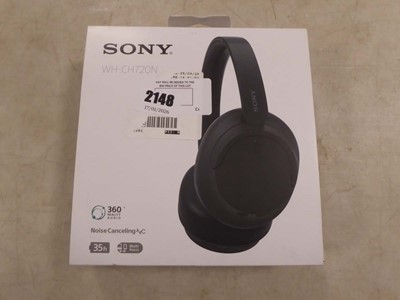 Lot 2148 - Boxed pair of Sony WHCH720N noise cancelling...