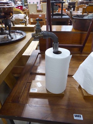 Lot 5091 - Industrial kitchen towel holder