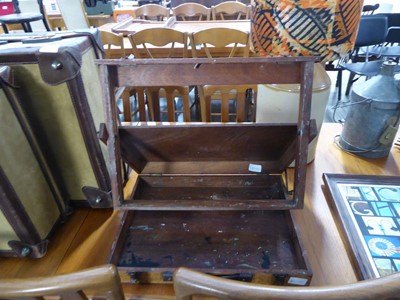 Lot 5095 - Folding artists easel