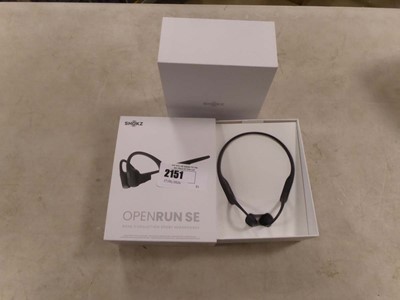 Lot 2151 - Boxed pair of Shokz open run SE bone...