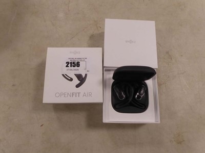 Lot 2156 - Boxed pair of Shokz open fit air wireless ear...